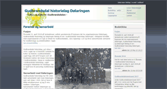 Desktop Screenshot of gudbrandsdalhistorielag.no